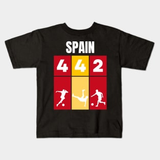 SCNT005 - Spain Formation Kids T-Shirt